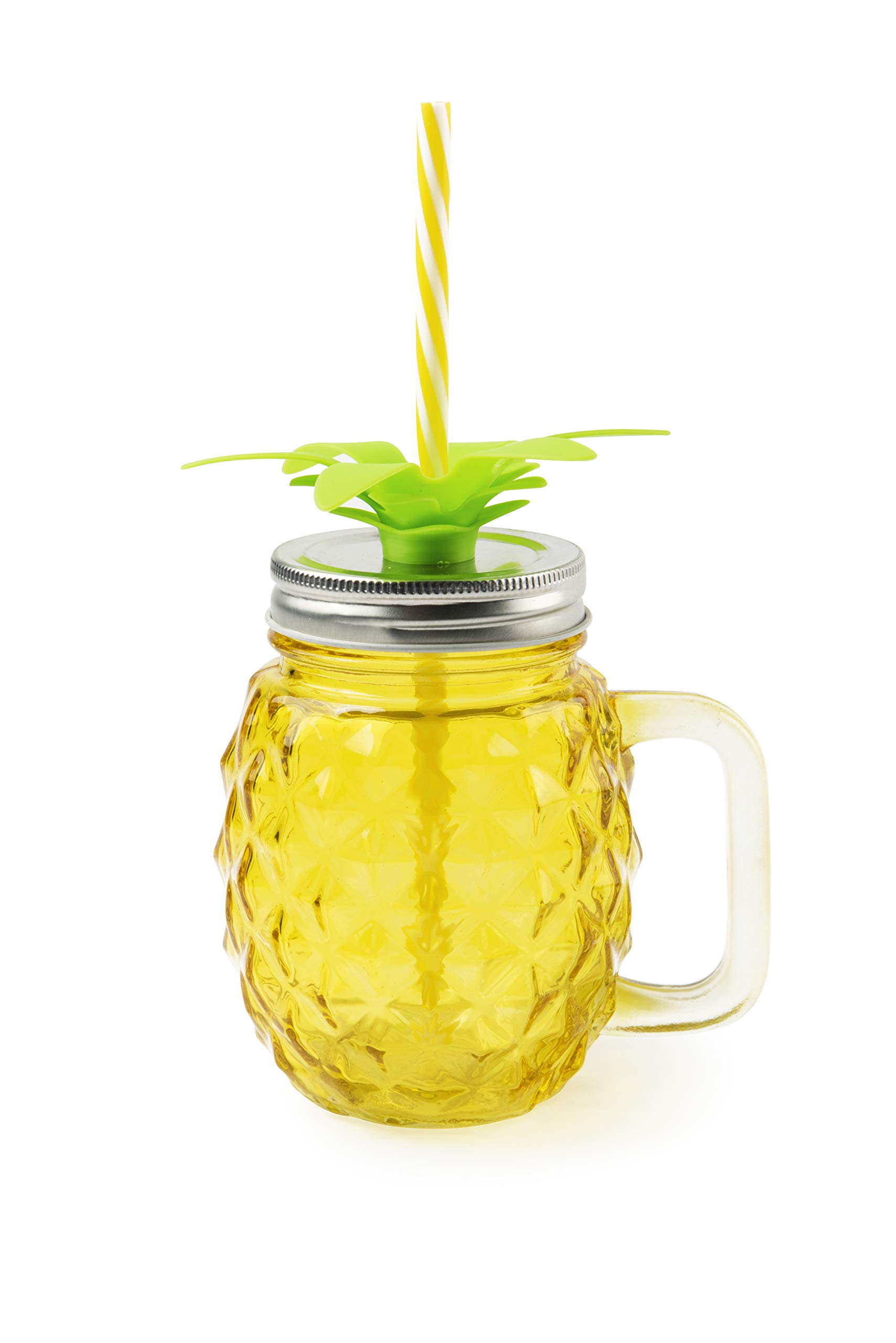 Mug C/C and Pineapple 520 Straw