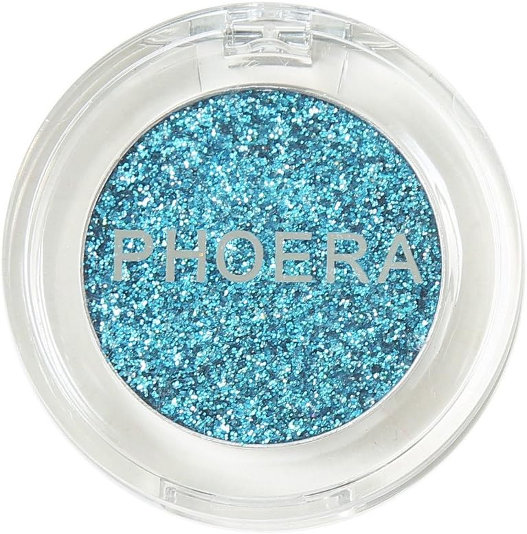 Eyeshadow,PHOERA Glitter Powder Shimmering Colors Eyeshadow Metallic Eye Cosmetic,red eyeshadow,eyeshadow stamp,eyeshadow palette morphe,pressed glitter eyeshadow palette