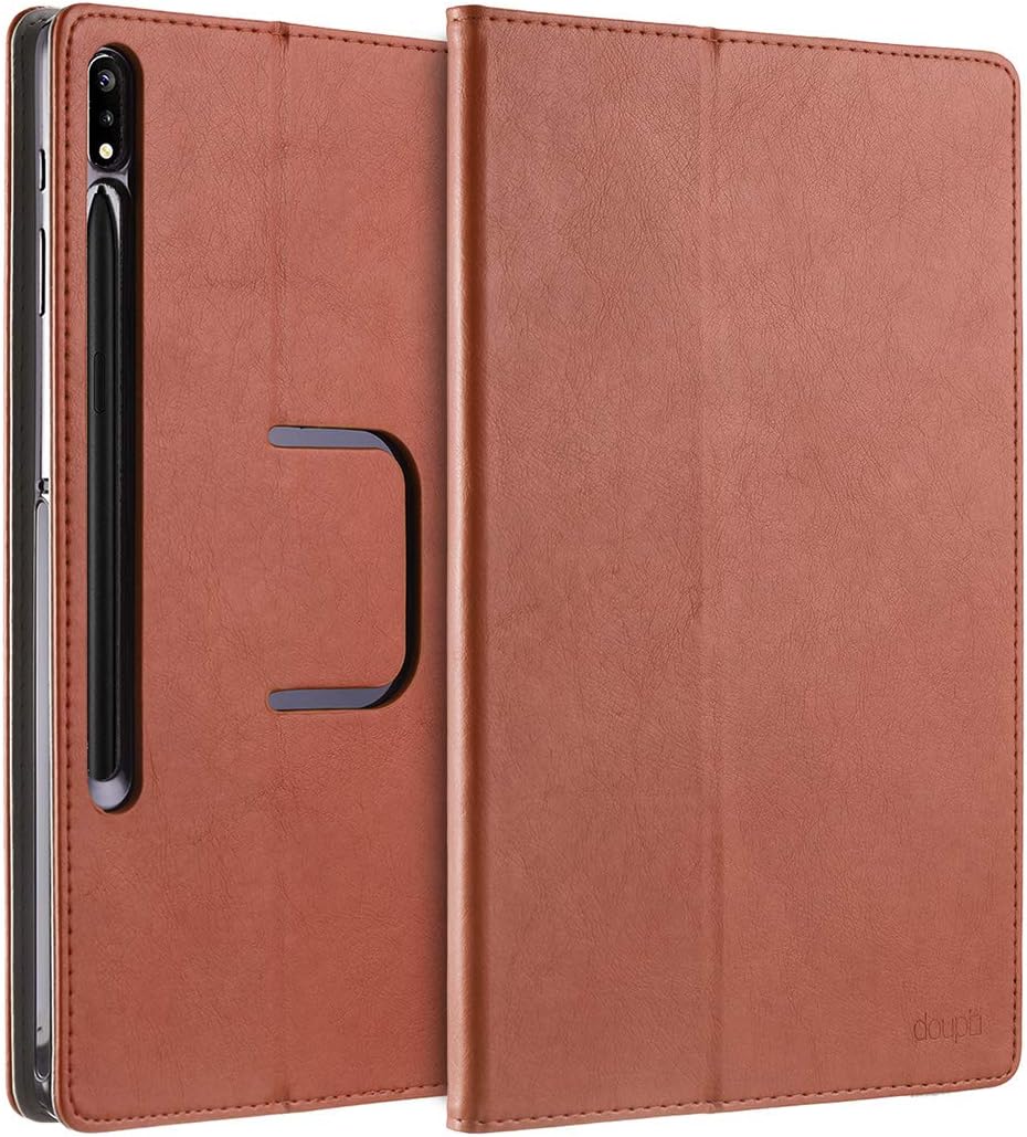 doupi Smart Flip Cover for Samsung Tab S7 Plus / S7+ (12.4 inch)