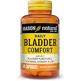 MASON NATURAL Daily Bladder Comfort, Pumpkin Seed &amp; Soy Germ, 30 Day Supply | 15mg of calcium with pumpkin seed &amp; soy germ extract to support normal bladder function &amp; urinary flow