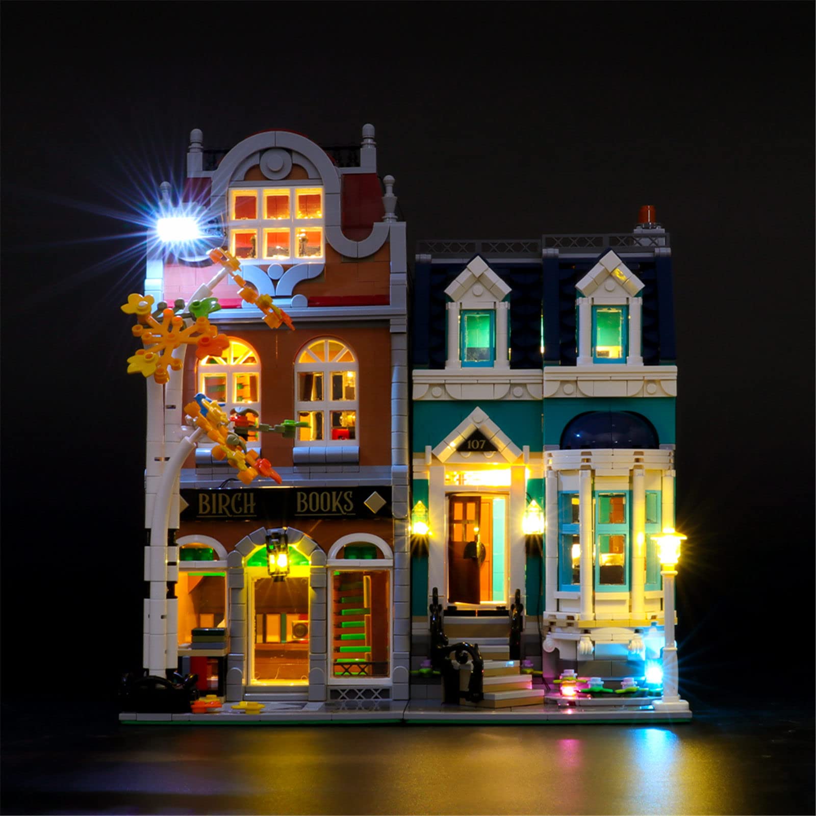 LIGHTAILING Light Set For (Creator Expert Bookshop Building Blocks Model - Led Light kit Compatible With 10270(NOT Included The Model)
