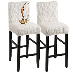 YISUN Waterproof Bar Stool Covers, Stretch Pub