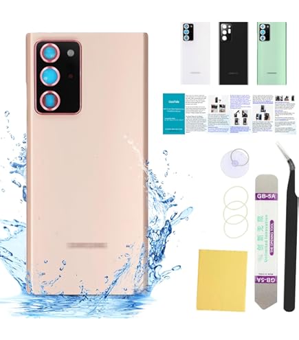 Amazon.com: Mystic Bronze Galaxy Note 20 Ultra Back Glass Cover