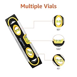 Amazon Basics 9-Inch Magnetic Torpedo Level and