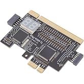 Fafeicy Motherboard Diagnostic Card LPC Debug Tester for Computer Assembly with PCIE Support Post Code Analyzer Maintenance Tool for PC Technicians