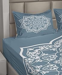 Ambesonne Lotus Sheet Set, Cultural Universe Floral