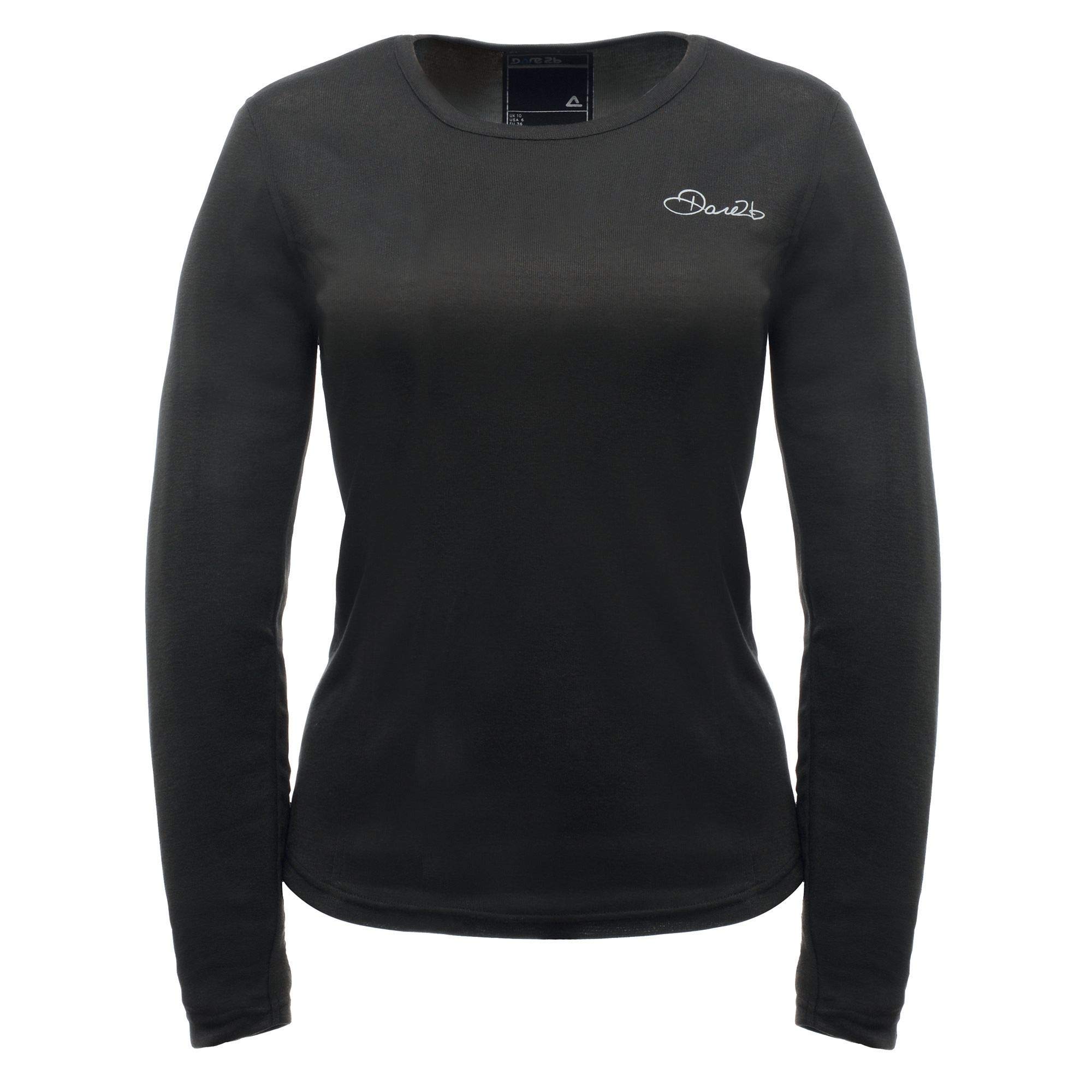 Dare 2b Women's Insulate Long Sleeve T-Shirt - Black, Size 20
