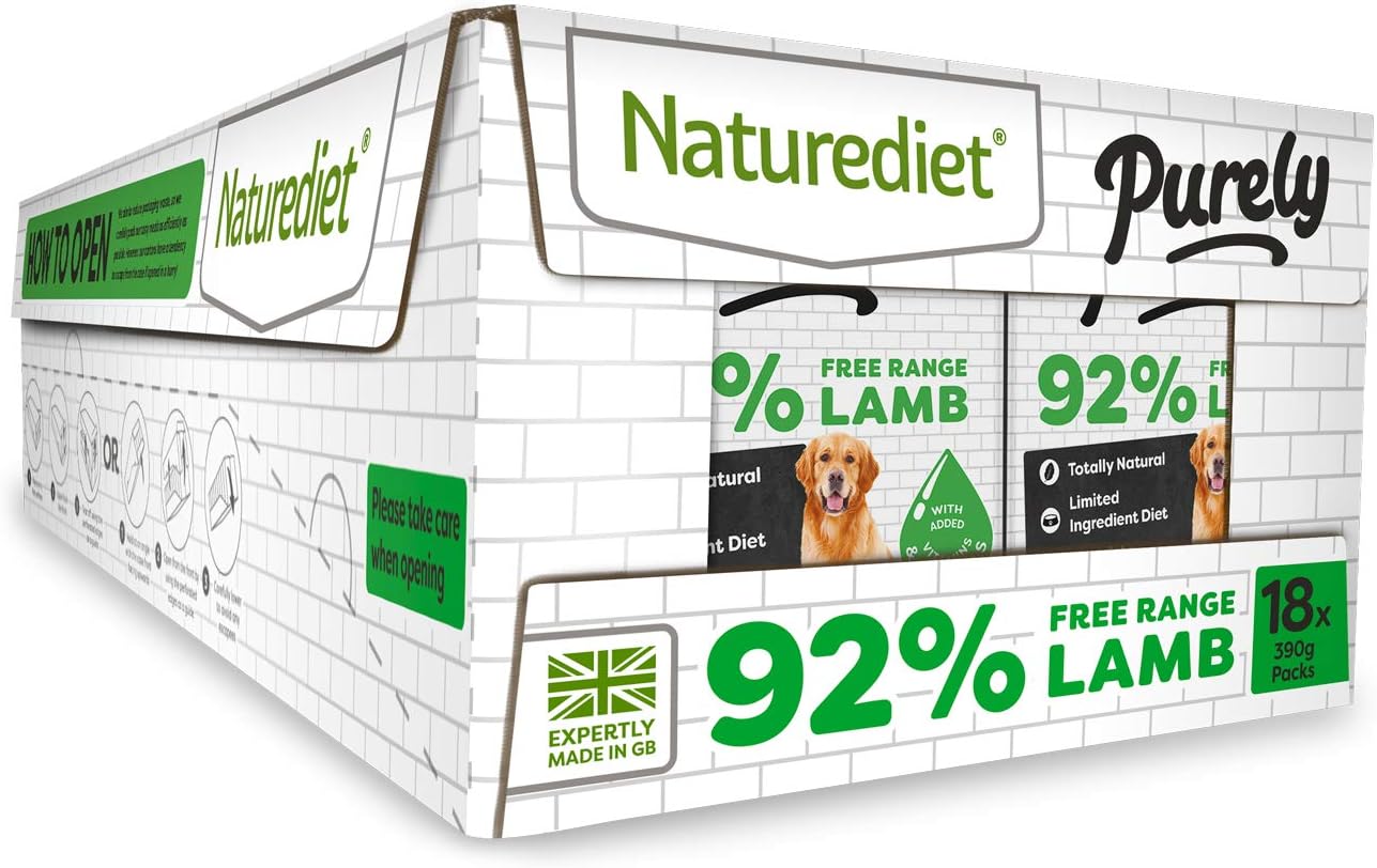 Naturediet - Purely, Complete Wet Food, Lamb, 390g (Pack of 18), 390 g (Pack of 18) - Image 4