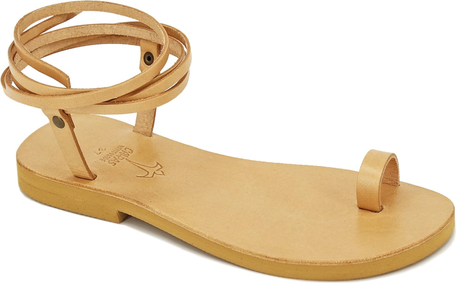 colorful lace up sandals