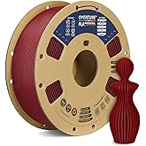 OVERTURE PLA Plus (PLA+) Filament 1.75mm, Stronger & More Durable, Professional Toughness 3D Printer Filament 1kg (2.2lbs), High Precision +/- 0.02mm, Tangle-Free(Wine)