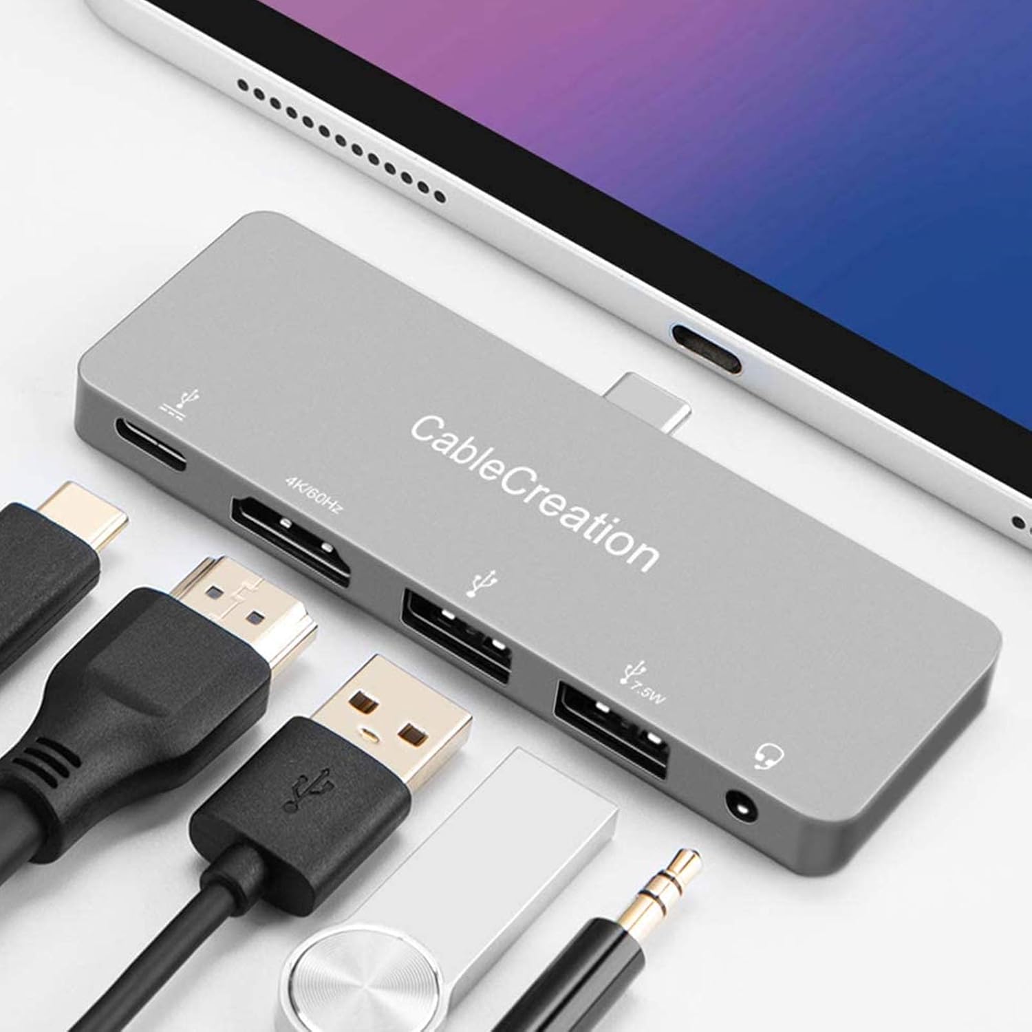 Amazon.in Buy CableCreation USB C Hub for iPad Pro 2020/2018