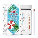 Pool Salt Test Strips for Saltwater Pool: 50 Counts