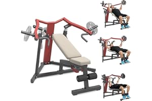 U-MAX 3-in-1 Adjustable Weight Bench Chest Press Workout Machine for Home Gym, Incline Decline Flat Bench Press, Heavy Duty S