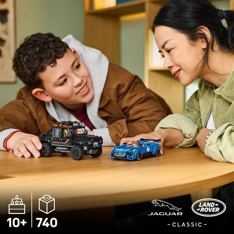 Speed Champions Jaguar Project 7 y Land Rover Defender 77264