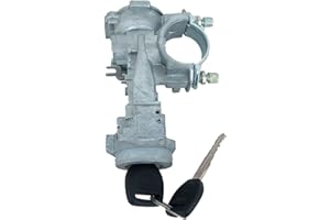 GOLDEN SELECTION AUTO PARTS Golden Selection Ignition Steering Switch Lock + Lock Cylinder Tumbler with 2 Keys Compatible with 1998-2002 Honda Accord 2.3L L4 3.0L V6 US-548 US-961 US-964 35100-S84-A01NI 35100-S84-A23NI