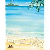 Great Papers! Tropical Beach Letterhead, Printer Friendly, 8.5&rdquo;x11&rdquo;, 80 Sheet Pack (2014233)