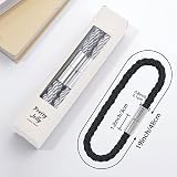Pretty Jolly 2 Pack Magnetic Curtain Tiebacks Black Modern Drape Holdbacks view 5