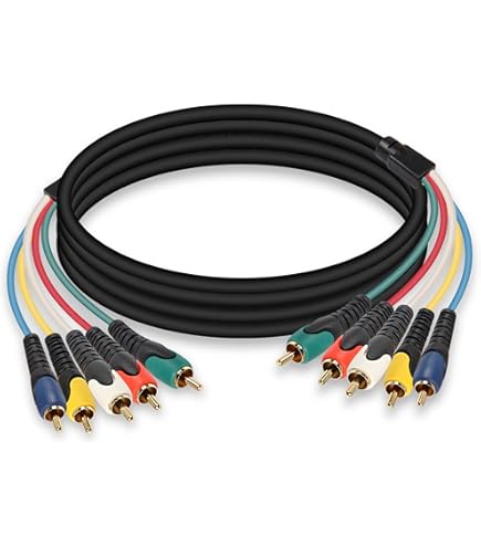 新品　HD Retrovision コンポーネントケーブル オス-オス Amazon.com: HD Retrovision YPbPr Component Video Male-to