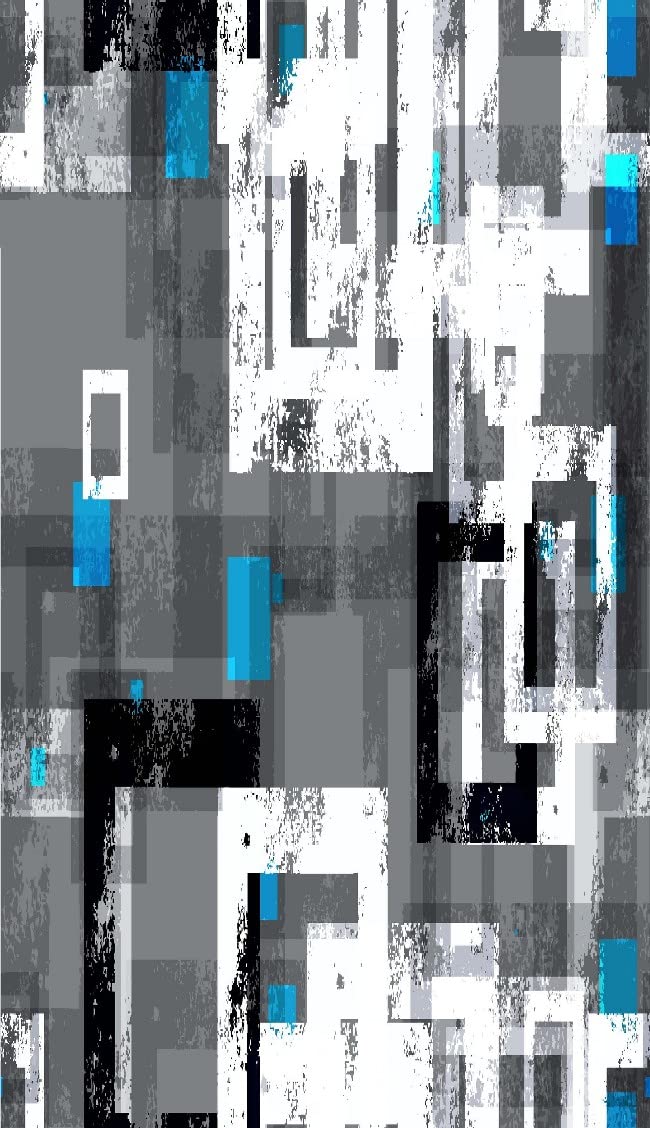 Homemania Printed Rug, 25% Polyester, 75% Cotton, Multicolor