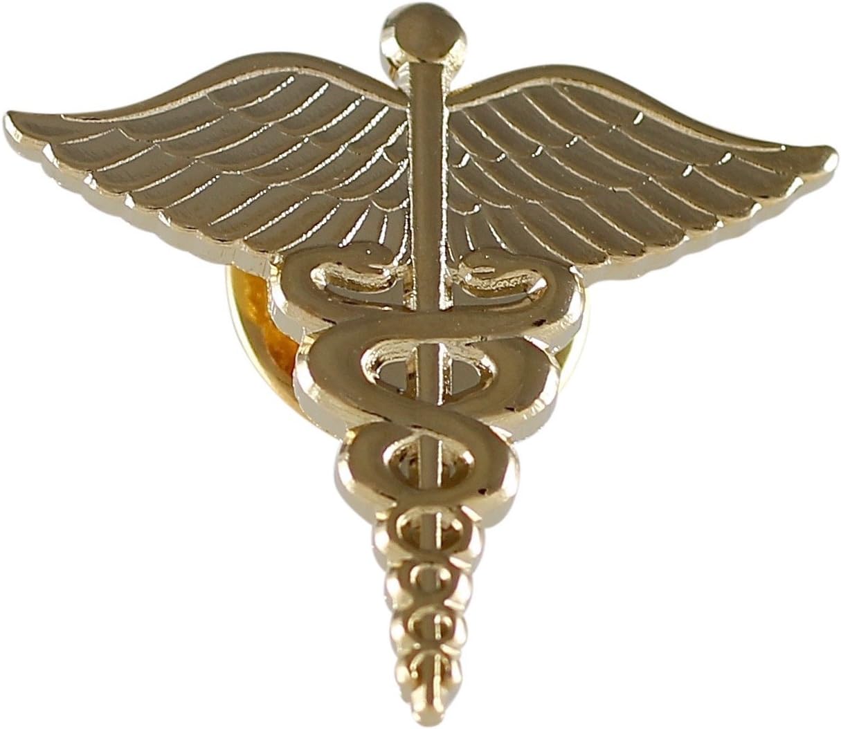 Forge Caduceus Medical Emblem Pin (1 Pack)