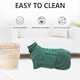 Geyecete Pineapple Grid Dog Drying Coat XXL Green view 3