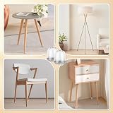 Euqvunn 18pcs Chair Leg Floor Protectors 14-20mm Clear Felt Pads view 6