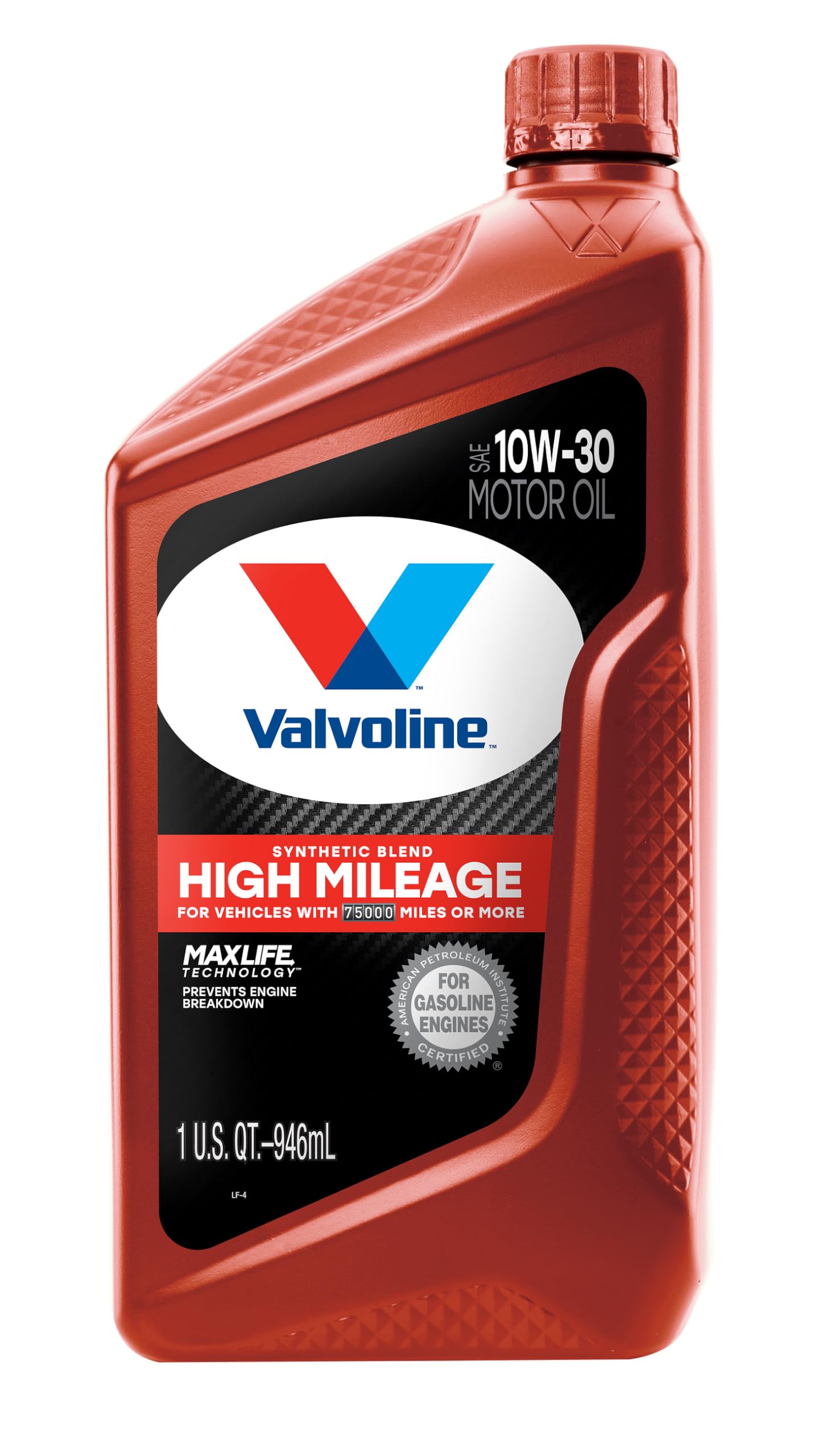Valvoline High Mileage with MaxLife Technology