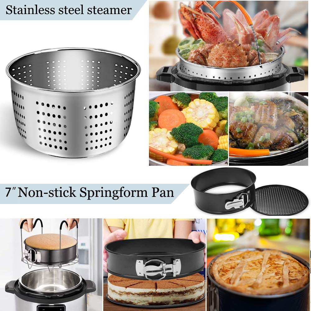 RGCTL - Juego de accesorios para ollas instantáneas, 17 piezas ...