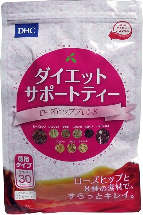 Amazon dhc ダイエットサポートティー ローズヒップブレンド 徳用タイプ 30ティーバッグ入 4点セット ドラッグストア