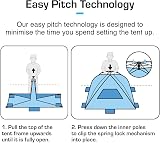 Active Era Luxury Beach Tent 3-4 Person Sun Shelter UPF 50+ Easy Pitch view 5