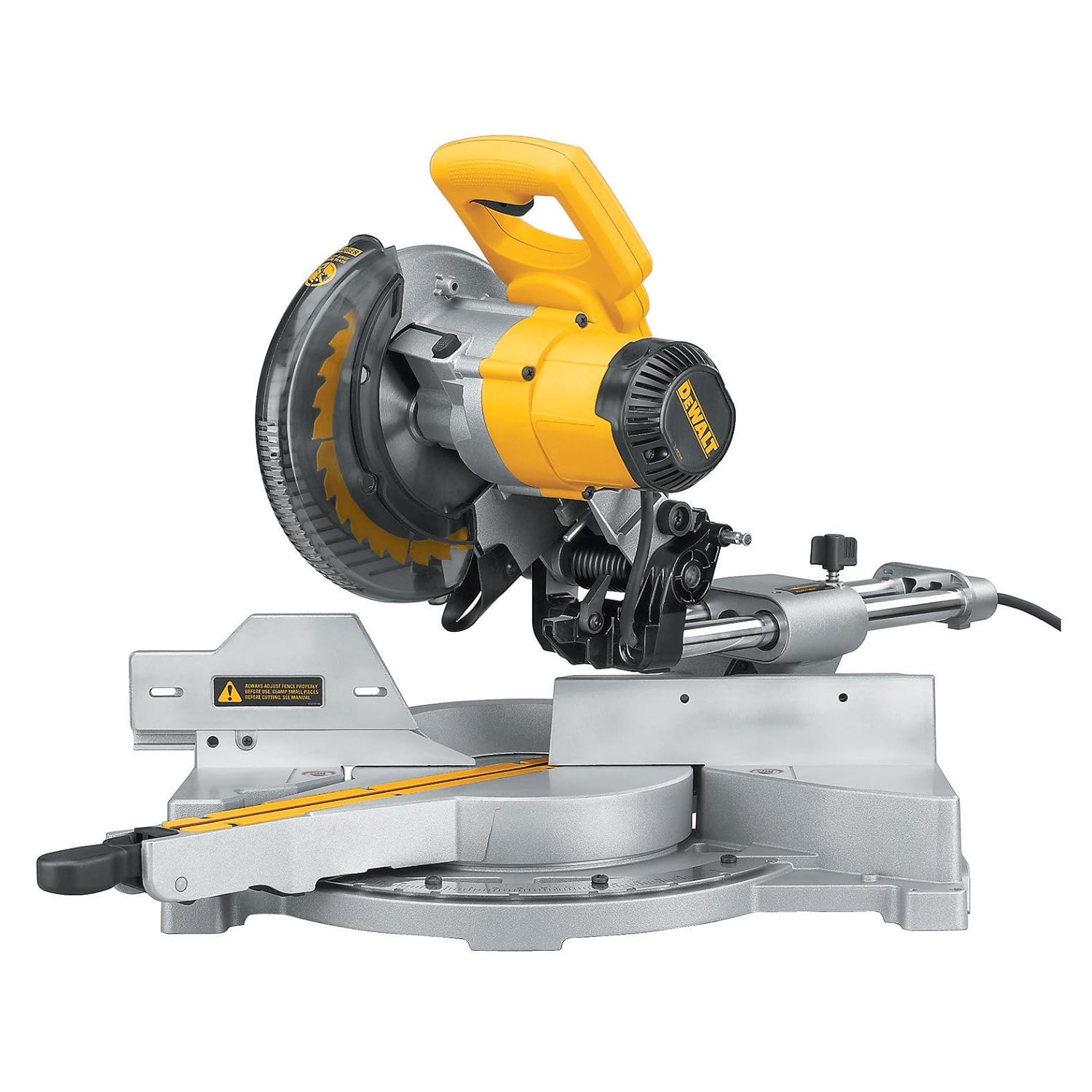 DEWALT DW712 8-1/2-Inch Single-Bevel Sliding Compound Miter Saw