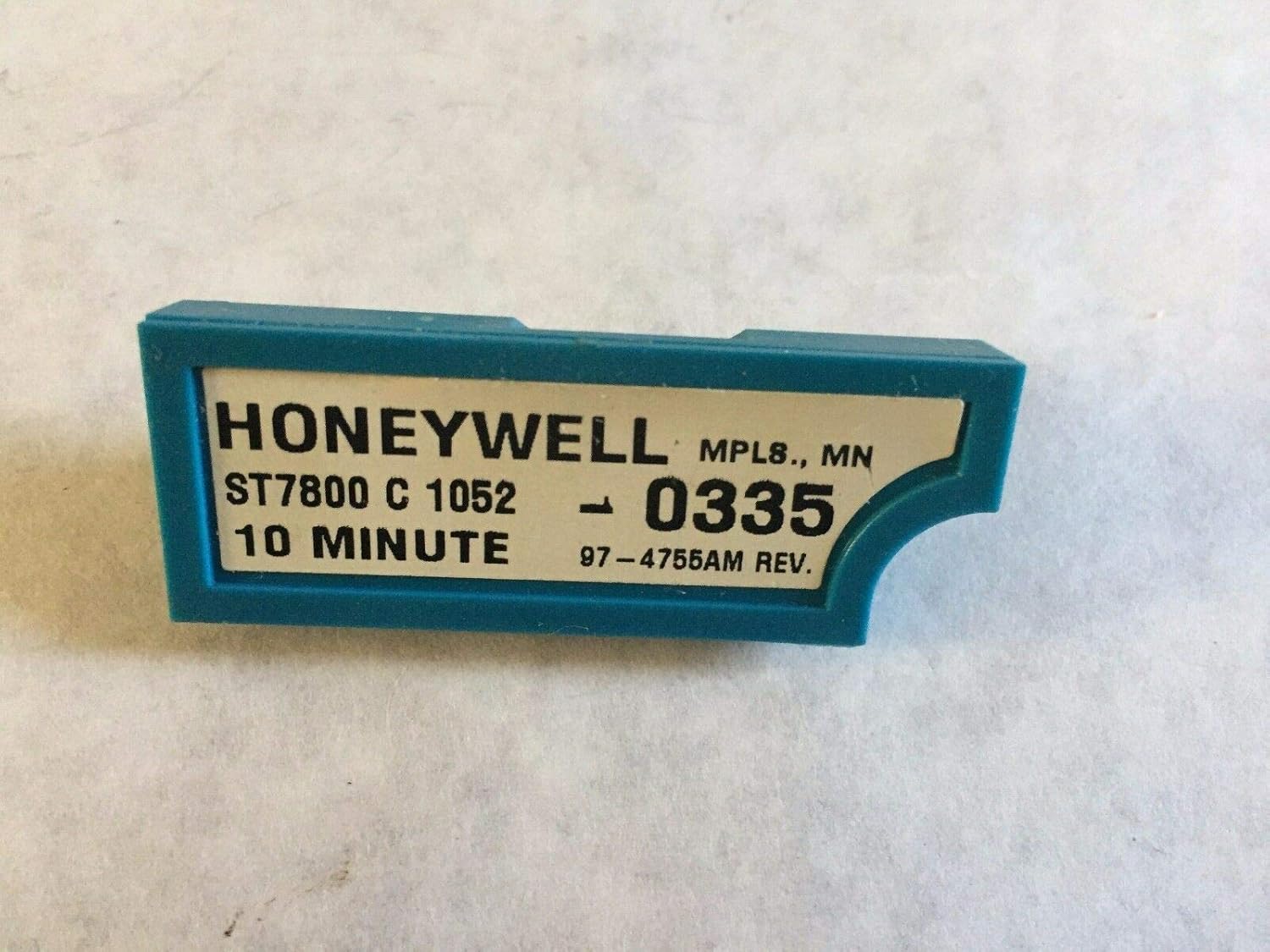 HONEYWELL ST7800C1052,10 MINUTE Purge Timer BURNER Inspection & Test Plus
