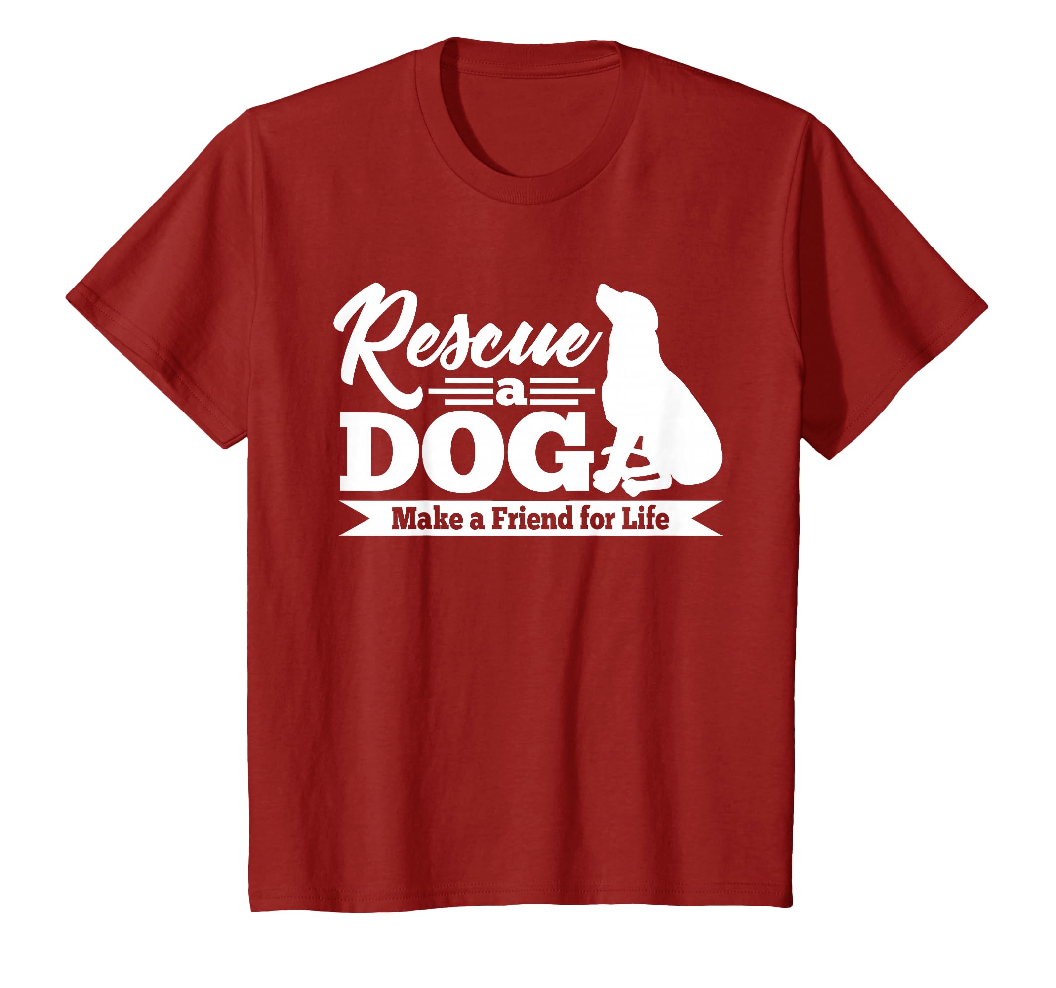 Rescue Dog Friend For Life T-Shirt