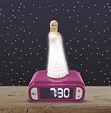LEXIBOOK Frozen Elsa Nightlight Alarm Clock LCD Backlit Snooze Purple view 4