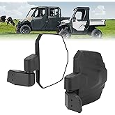 KEMIMOTO Upgraded Door Mounted Side Mirrors, Large Size Door Mirrors Compatible with Polaris Ranger 1000 570 Northstar XP SP,