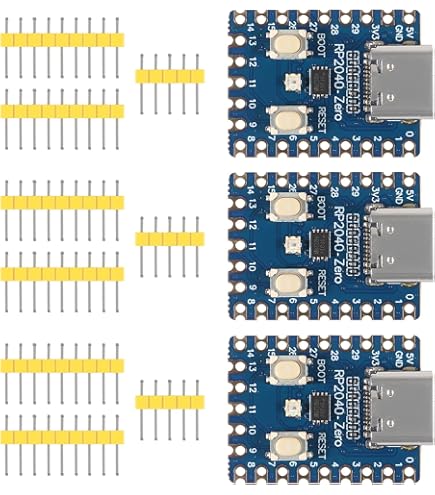 RP2040-Shim Board - Compact PoE FeatherWing Compatible With Horizontal USB