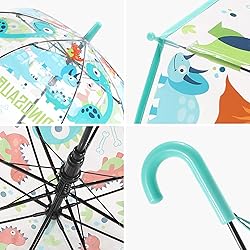 RONIARE Kids Umbrella Clear Bubble Umbrellas for