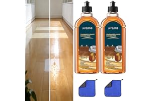 5 in 1 Floor Cleaner, Fragrance Cleaning Care Solution, Stain & Odor Remover FloorCleaner, Cleaner & Polish Solution for Hard