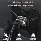 BONTEC Dual Monitor Stand with Gas Spring 13-32 inch 9kg VESA 75/100 view 2