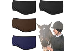 YUXUNG 4 Pieces Equestrian Gifts for Women Horse Headband Under Riding Helmet Head Cover Hair Protector Xmas Stuffers Equestrians Lovers Gifts Horse Riding Gear Accessories for Biking Riding Workout