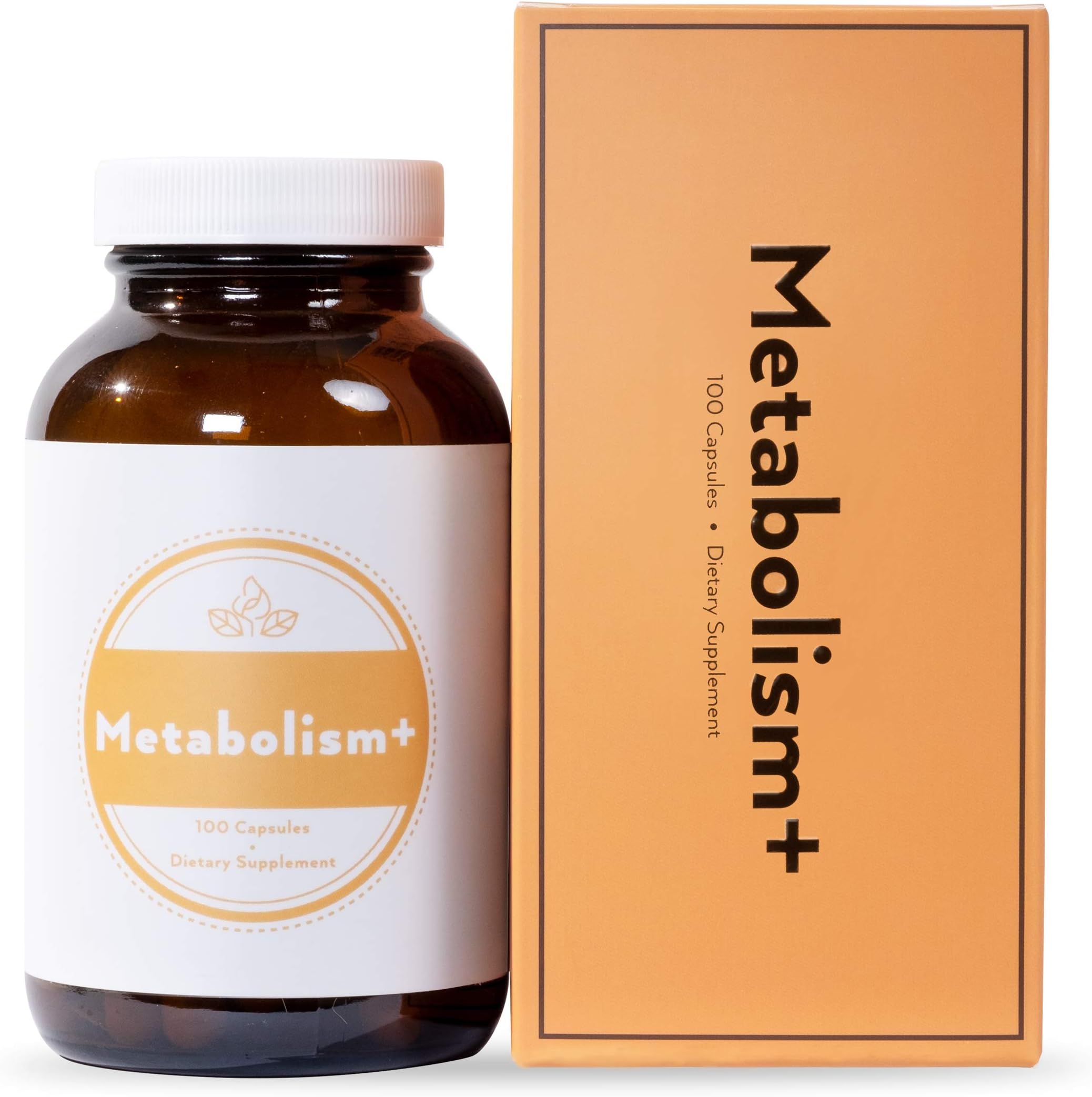 Fusion Naturals Metabolism+ Holistic Natural Supplement -Booster Metabolism, Helps Burn Fat and Assists Weight Loss,Herbal Formula, Gluten Free, Dairy Free, Non GMO, 100 Capsules