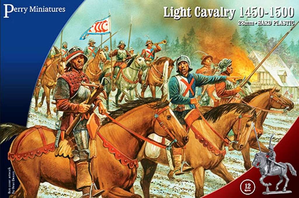 Perry Miniatures 28mm Light Cavalry 1450-1500 # WR60