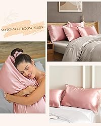 YANIBEST Satin Pillowcase, Silk Pillow Cases for