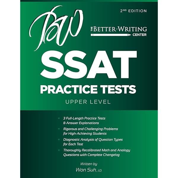 The Best Unofficial Practice Tests for the Upper Level SSAT