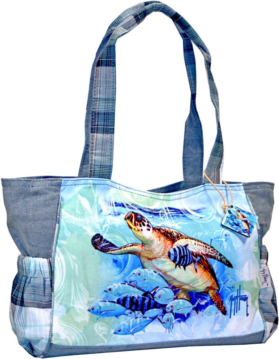 sea turtle tote bag