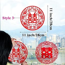 20PCS Chinese Wedding Decoration Double Happiness