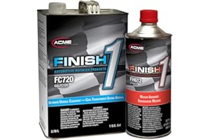 CEYDEBNE Finish 1 FC720 Ultimate Overall Clearcoat Gallon Kit w/Finish 1 Medium Hardener