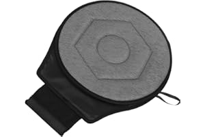 Swivel Seat Cushion, 360 Degree Rotating Seat Cushion Portable Pivot Disc Pad for Elderly, Pregnant Woman, 14.96in Swivel Car