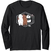 We Bare Bears Selfie Long Sleeve T-Shirt