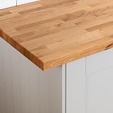 House of Worktops Solid Oak Worktops 1M x 720mm x 27mm Premium Timber view 3